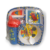 Vajilla Disney Baby para bebés de plástico de 4 piezas